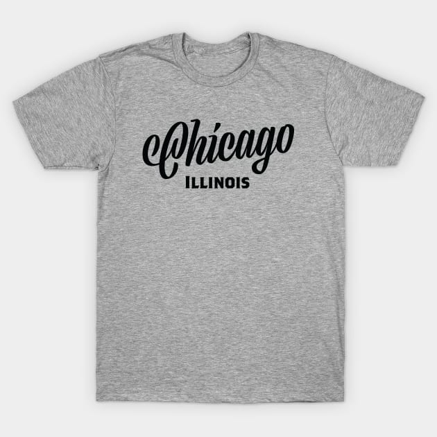 Chicago Illinois T-Shirt by MrFranklin